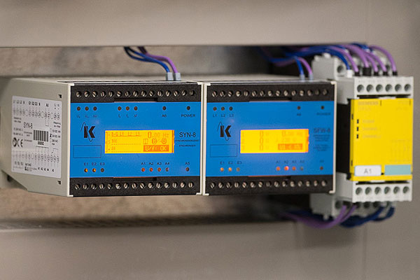SFW-8, SYN-8 und DSR-8 mit Grafikdisplay